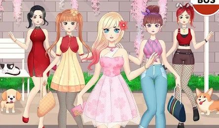 Anime Girls Dress Up Games